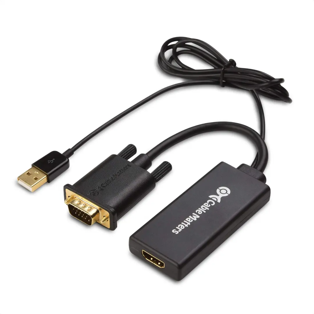 ADAPTER ADVGATOHDMI | Ses goldawly VGA-HDMI adapter