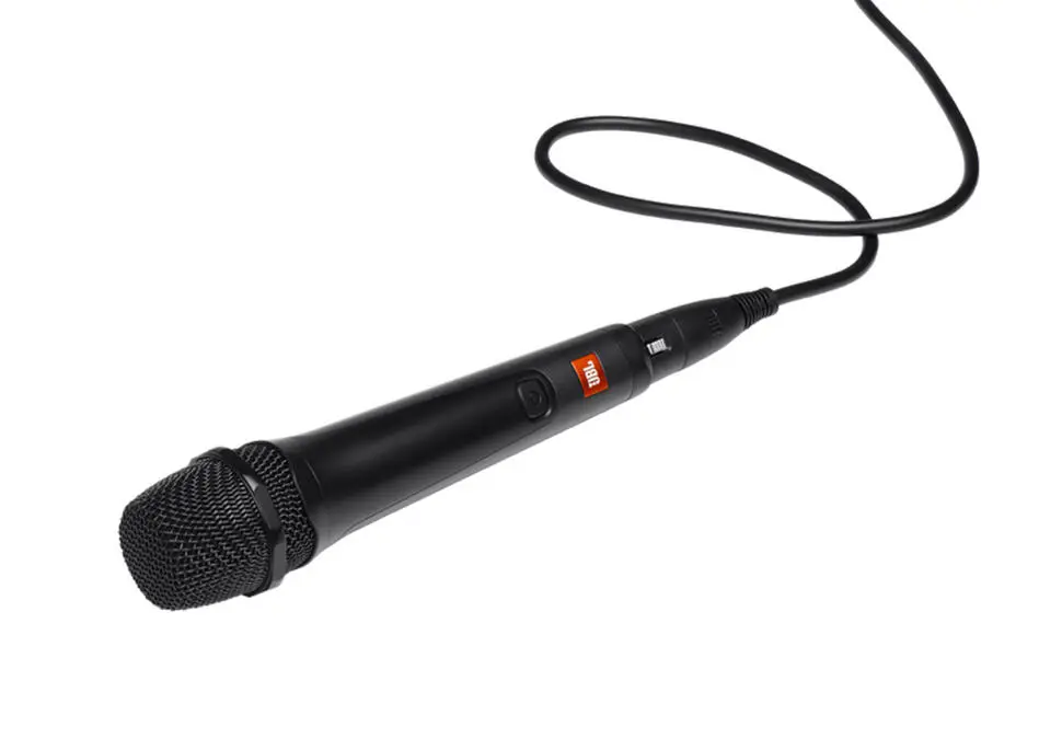 JBL MICJBLPBM100BLK | Проводной микрофон для караоке 6,3 мм