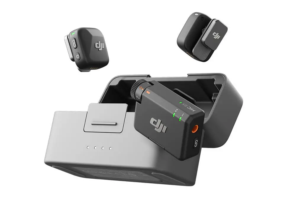 DJI MICDJIMINI | Lapel Microphone 400m Range 15h Battery