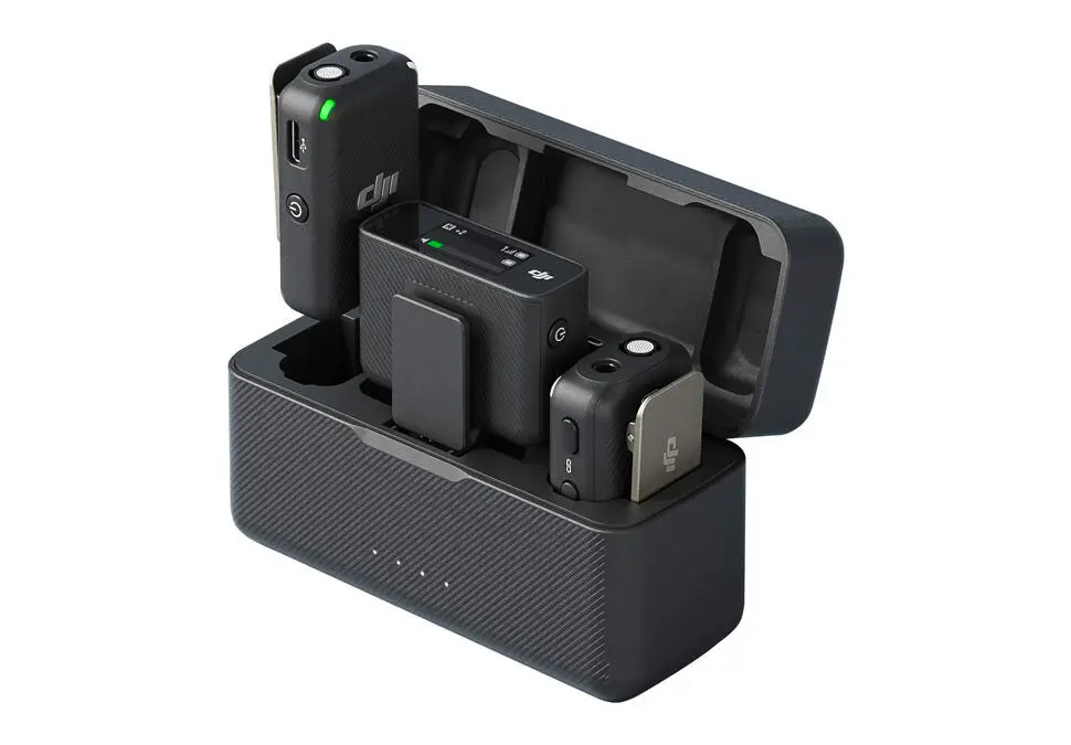 DJI MICDJI | Lapel Mikrofon Iki Kanal 250 m Aralyk