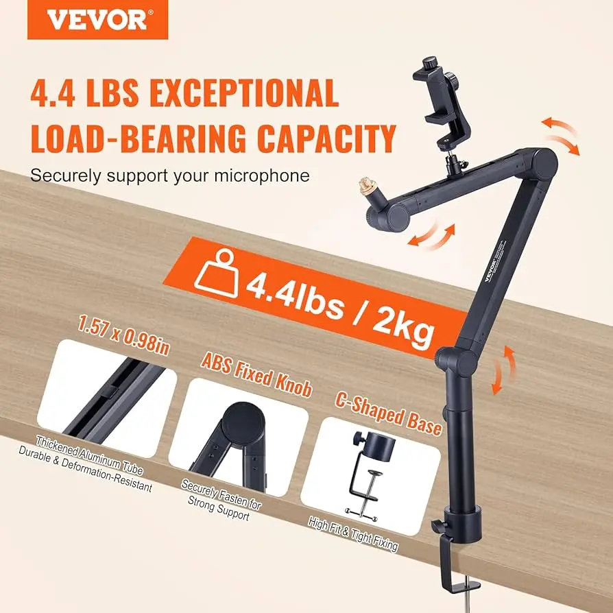 Rode ARMRODEPSA1S | Микрофонный держатель 2 кг 360° Поворот