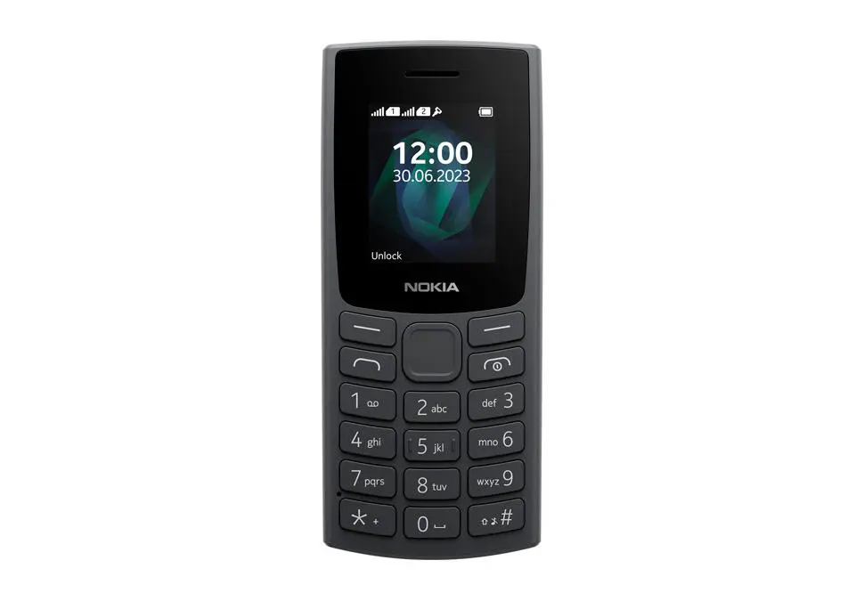 Nokia 105 Charcoal 2023 | Mobile Phone Long Battery