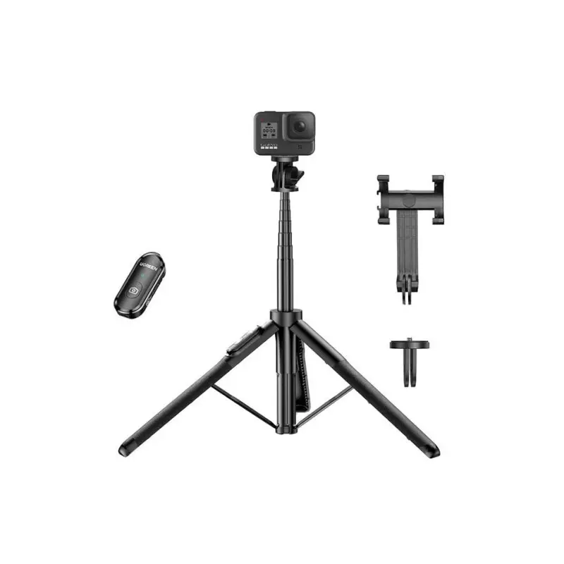 UGREEN SELFU15062 | Selfie Stick with Tripod 1.6m Black