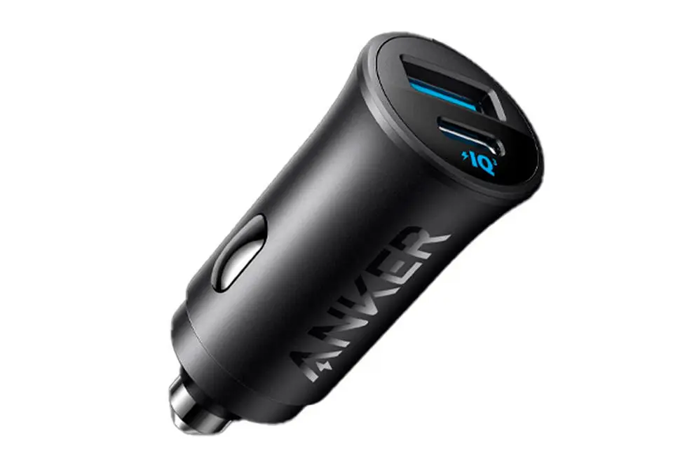 Anker PowerDrive 323 | Awtoulag Zarýad Enjamy USB Type-C 30W Tiz Zarýad