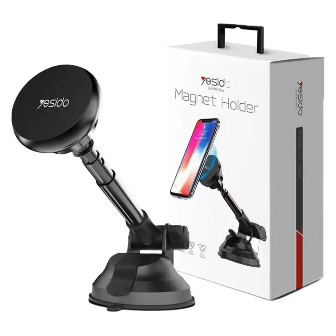YESIDO HOLDYESC269 | Magnetic Phone Holder Universal Black