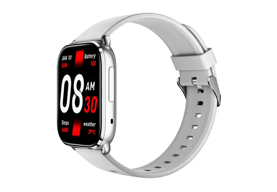 QCY WATCH GS S6 | Akylly Sagat 2,02" LCD Suw Geçirmeýän 14 Gün Batareýa