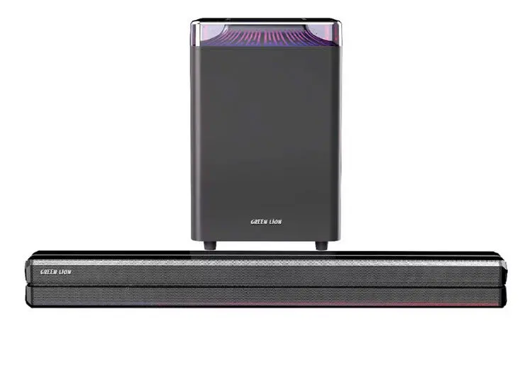 Green Lion SP100 | Саундбар 100Вт 2.1 HDMI SPDIF FM Черный