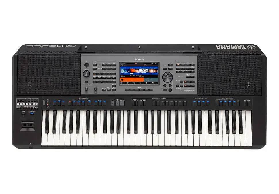 Yamaha PSR-A5000 | Sanly aranjirleýji stansiýa 61 klawiatura gara