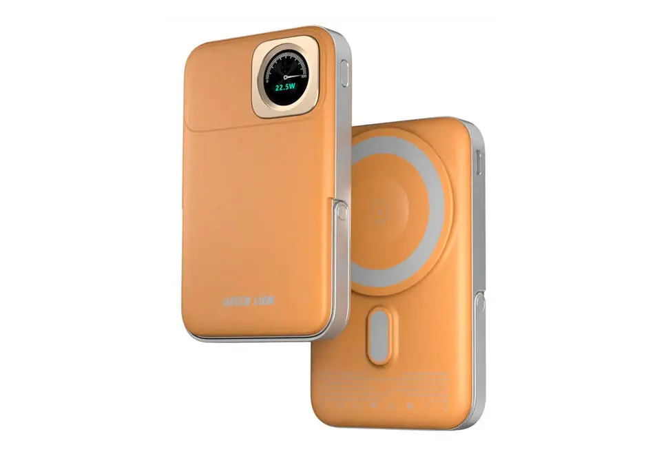 Green Lion PBGLVGAUGEOR | Power Bank 10000mAh 22,5W 2x Type-C Simsiz