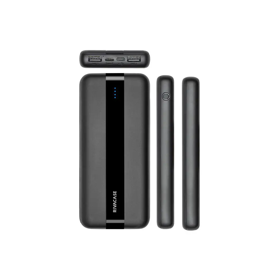 RIVACASE PBRVA2041BLK | Power Bank 10000mAh Iki USB Type-C