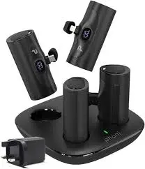 PHONI P0204 | Powerbank Stansiýasy 4x5000mAh + Zarýad Stansiýasy Gara