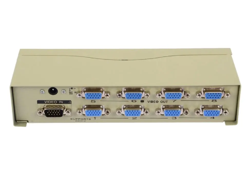 PC Plus SPLITVGAPCP8P | VGA Splitter 8 Port High-Resolution