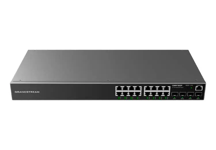 Grandstream NETGWN7802 | Dolandyrylýan Tor Kommutatory 16 Gigabit Port