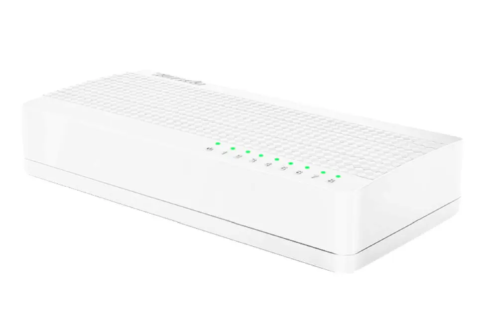 Tenda S108 | Tor geçiriji 8 portly 10/100 Mbps