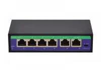 TXE NETP6PGIGA | Сетевой коммутатор 4+2 порта PoE Gigabit SFP
