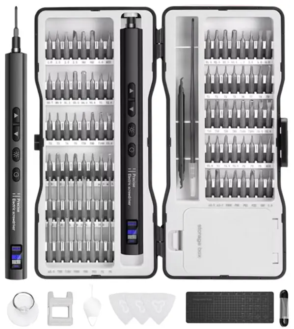 Porodo TechFix PD-GTE970-BK | Электроотвертка 97-в-1 Нержавеющая Сталь