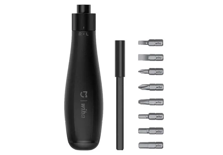 Xiaomi SCREWDXIAWIHA84007GL | Трещоточная отвертка 8-в-1 из нержавеющей стали