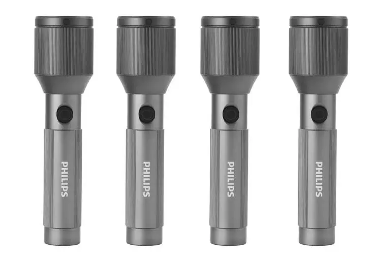 Philips SFL2142C4 | LED Flashlight 1000 Lumen 4-Pack