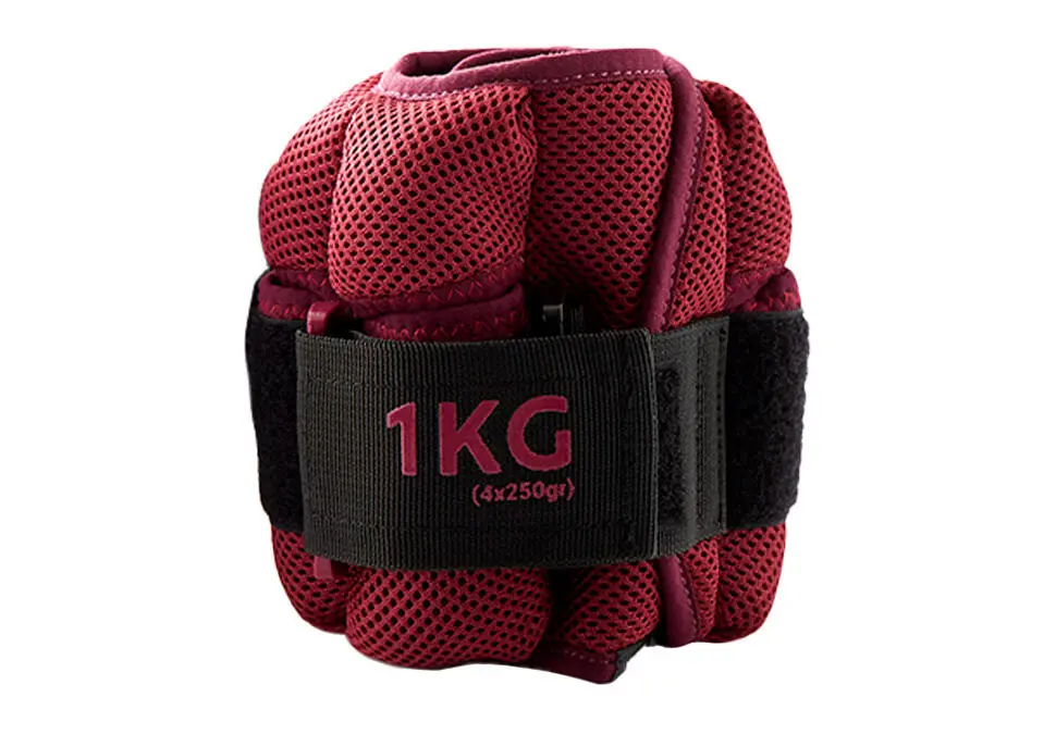 Decathlon WEDECA2916879 | Sazlap bolýan bilek/aýak agyrlygy 2-li Gyzylgül