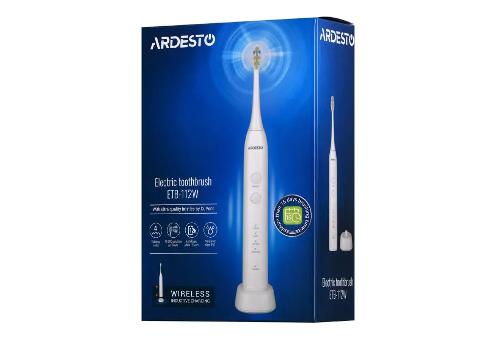 ARDESTO ETB-112W | Elektrik diş çotkasy 4 rejesi 25 güne çenli