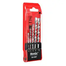 Ronix RH-5587 | Buraw toplumy 5 sany çalt tizlikli polat