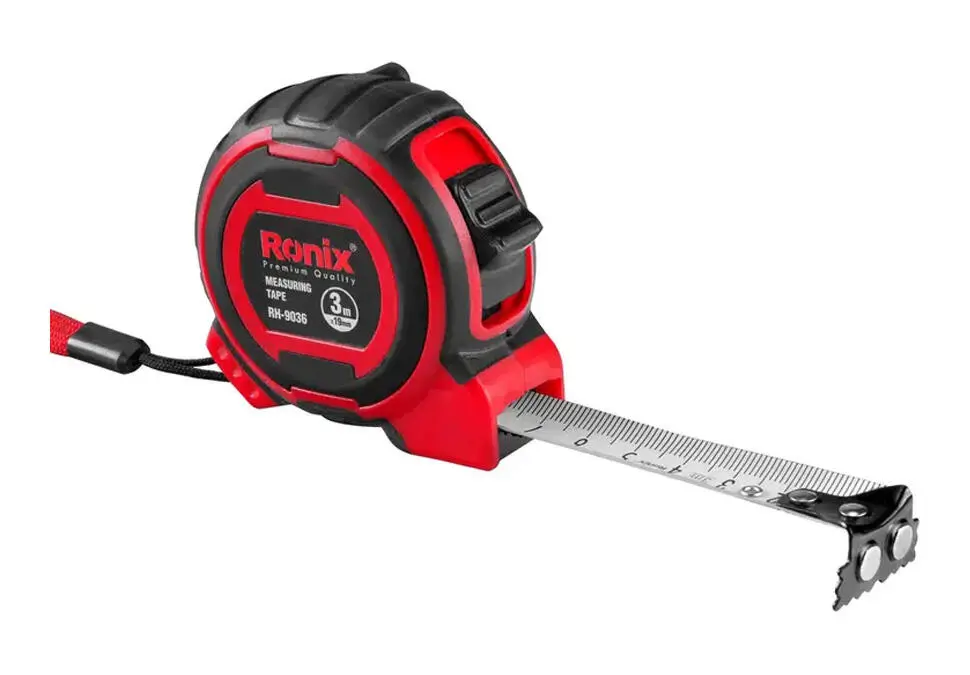 Ronix RH-9036 | Ölçeg Ruletkasy 3m x 25mm Berk ABS korpusy