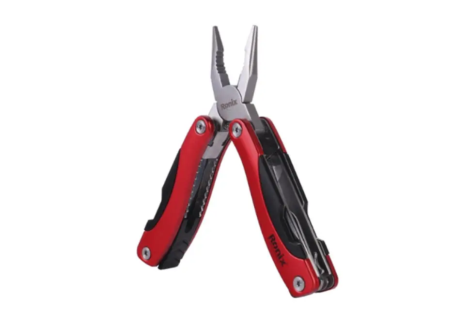 Ronix RH-1191 | Multitool Heavy-Duty Ergonomic Red