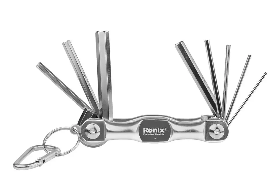 Ronix RH-2040 | Portable Folding Hex Key Multi-Size Foldable