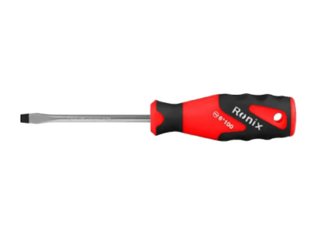 Ronix RH-2755 | Screwdriver 5x100 mm Chrome-Vanadium Steel