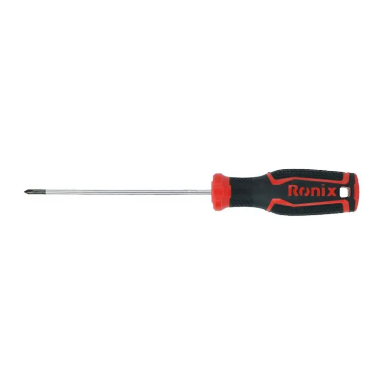 Ronix RH-2842 | Screwdriver 1x75 mm Chrome Vanadium Shaft