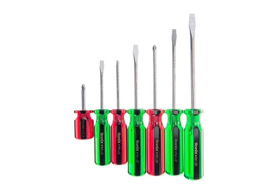 Ronix RH-2701 | Набор отверток 7 шт закалённая сталь