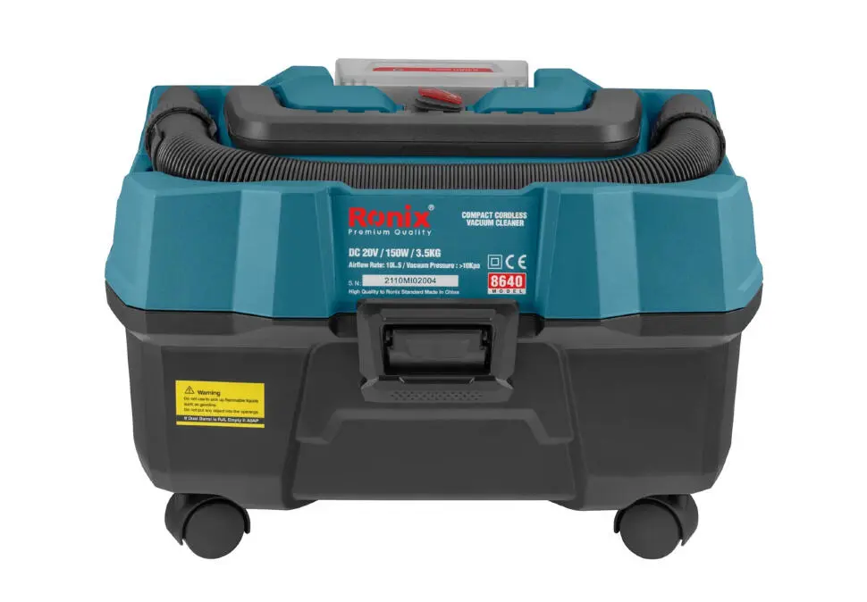 Ronix VCLEANRO8640 | Simsiz Tozan Sorujy 150W 10L