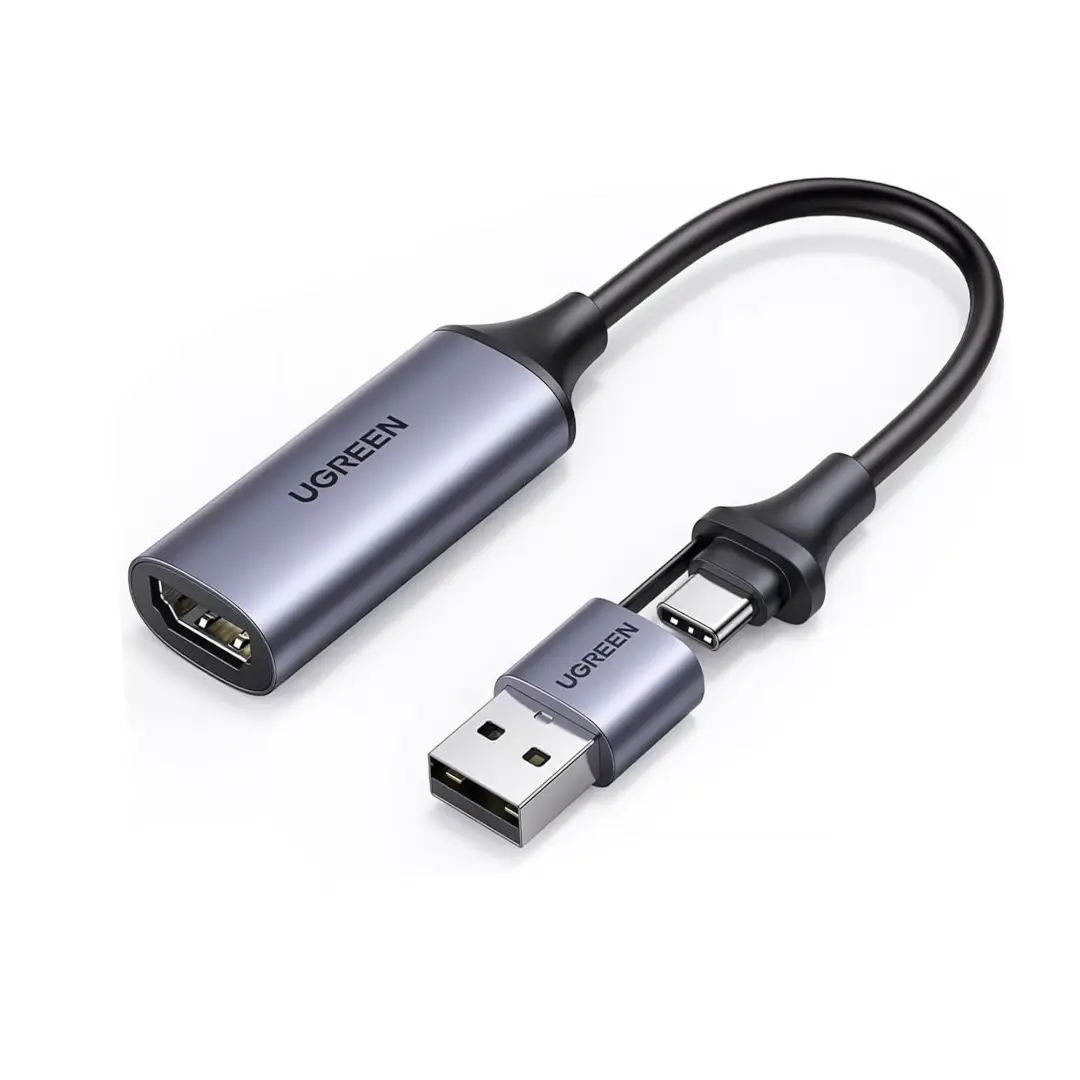 UGREEN ADUGCM489 | HDMI карта видеозахвата 1080p USB Type-C