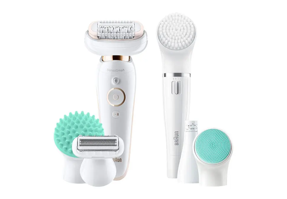 Braun EPILBRA9300 | Epilýator 9-in-1 Köpugurly Ak+Altyn