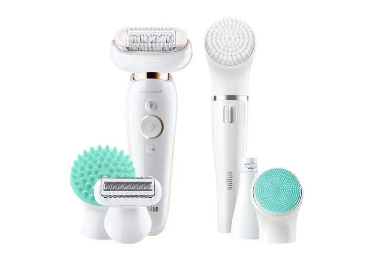 Braun EPILBRA9300 | Epilýator 9-in-1 Köpugurly Ak+Altyn