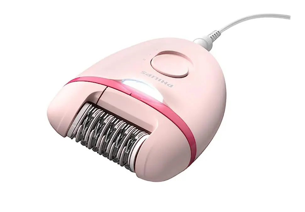 Philips EPILPHBRE285 | Epilator 32 Tweezers, 2 Speed, White+Purple