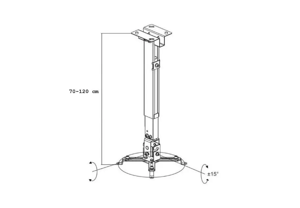 PRJWM PRJWM120SM | Projector Ceiling Mount 80-150 cm