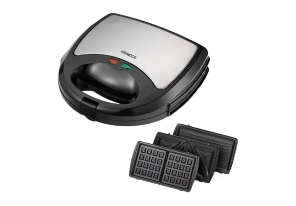 Kenwood SMKENSMM01B | Сендвичница 750Вт 2 пластины Черная