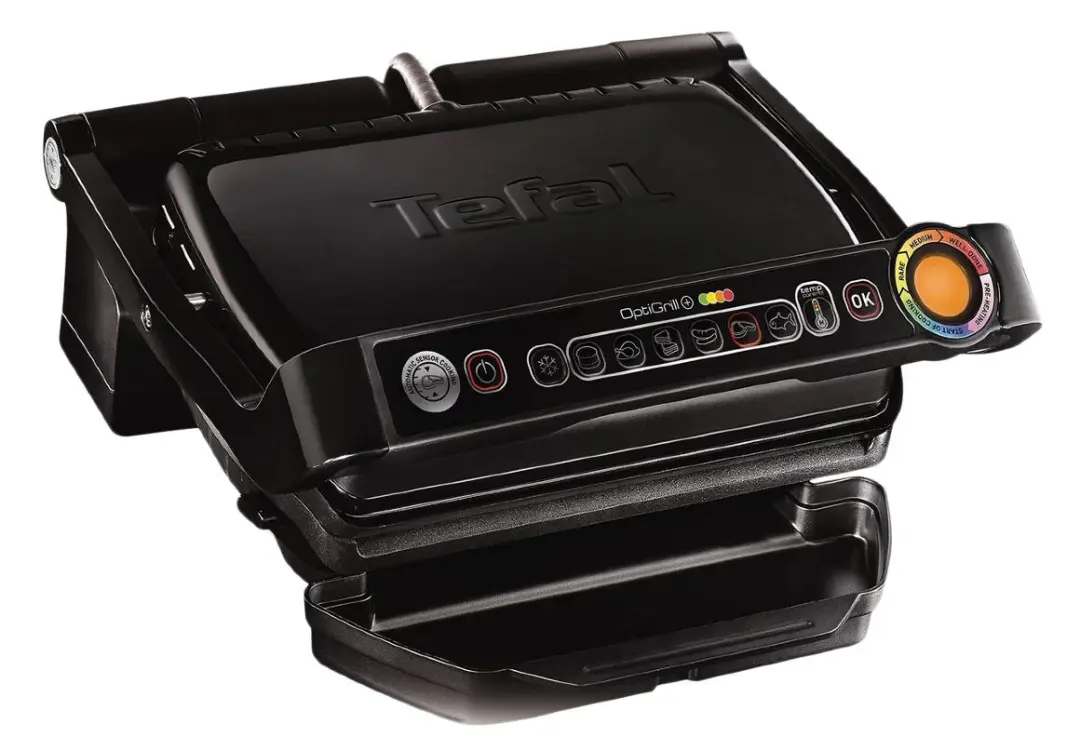 Tefal GC712834 | Stoluň üstünde grill 2180W metal gara