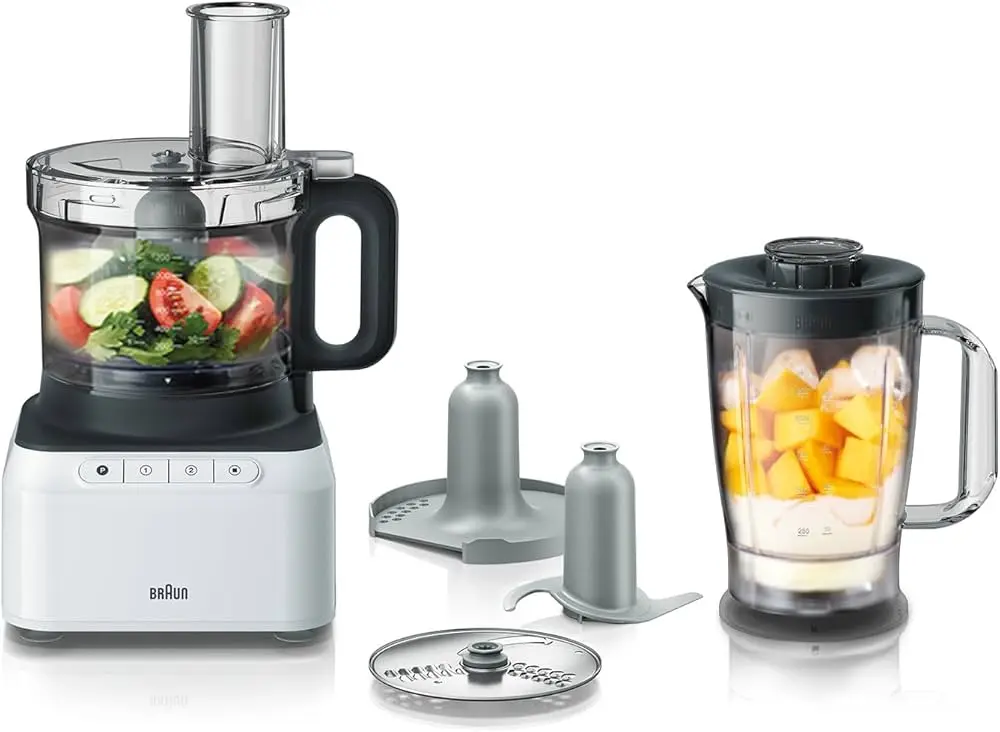 BRAUN FP3235SI | Aşhana Prosessory 800W 2.1L Iki Tizlik
