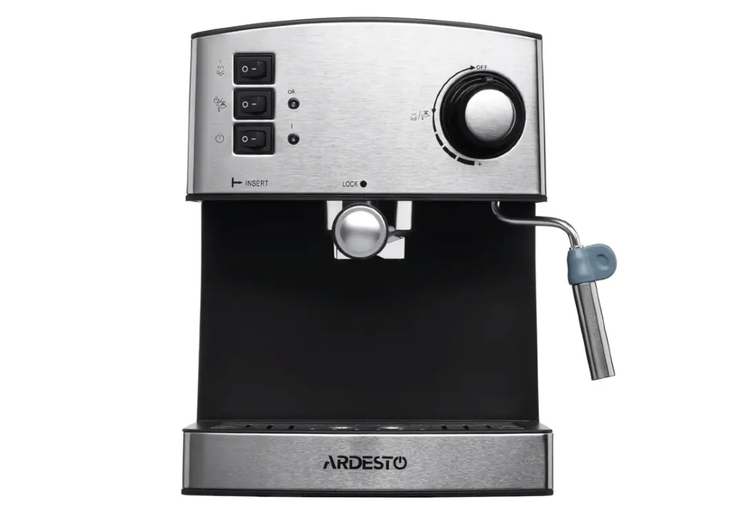 ARDESTO YCM-E1600 | Karob Kofe Maşyny 15 Bar Metal Gabygy