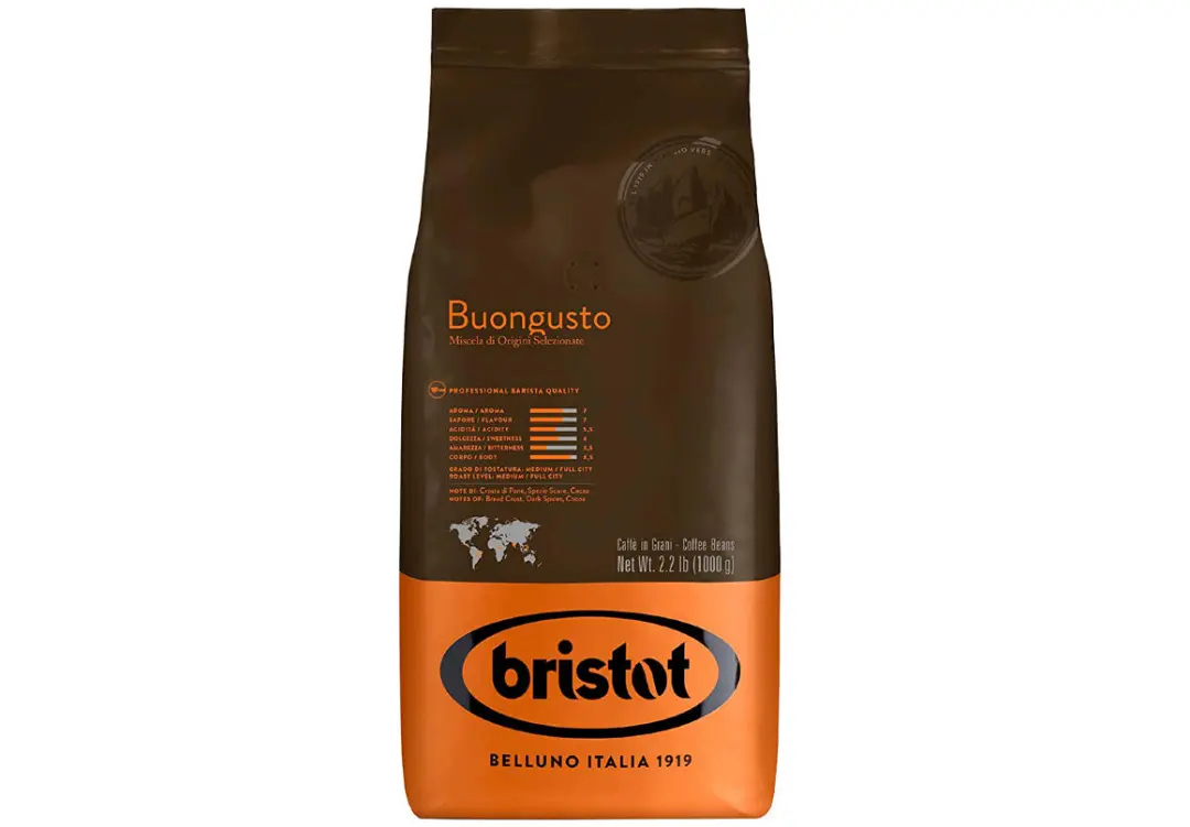 Bristot COFBRIBUO1KG | Кофейные зерна 1 кг Опт
