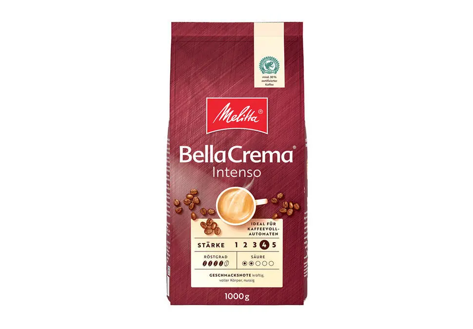 Melitta COFMELBCINT | Coffee Beans 1KG Intenso
