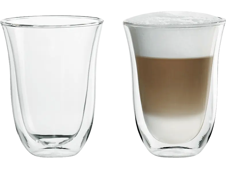 DeLonghi GLASSDELDLSC311 | Стакан для капучино 270мл 2шт набор