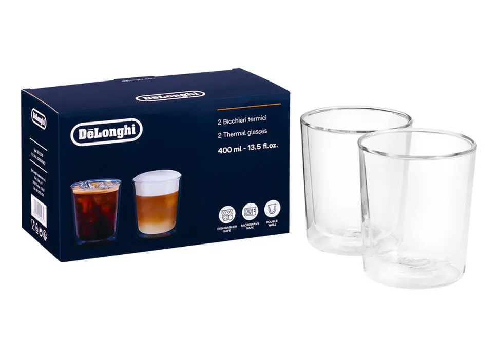 DeLonghi GLASSDEDLSC318 | Cold Drinks Glasses 400 ml 2 pcs
