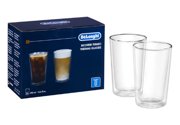 DeLonghi GLASSDEDLSC319 | Sowady içgi stakan toplumy 490 ml 2 sany