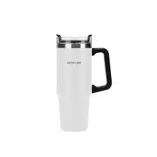Green Lion TRMUGGLVACWH | Travel Mug Vacuum Insulated White
