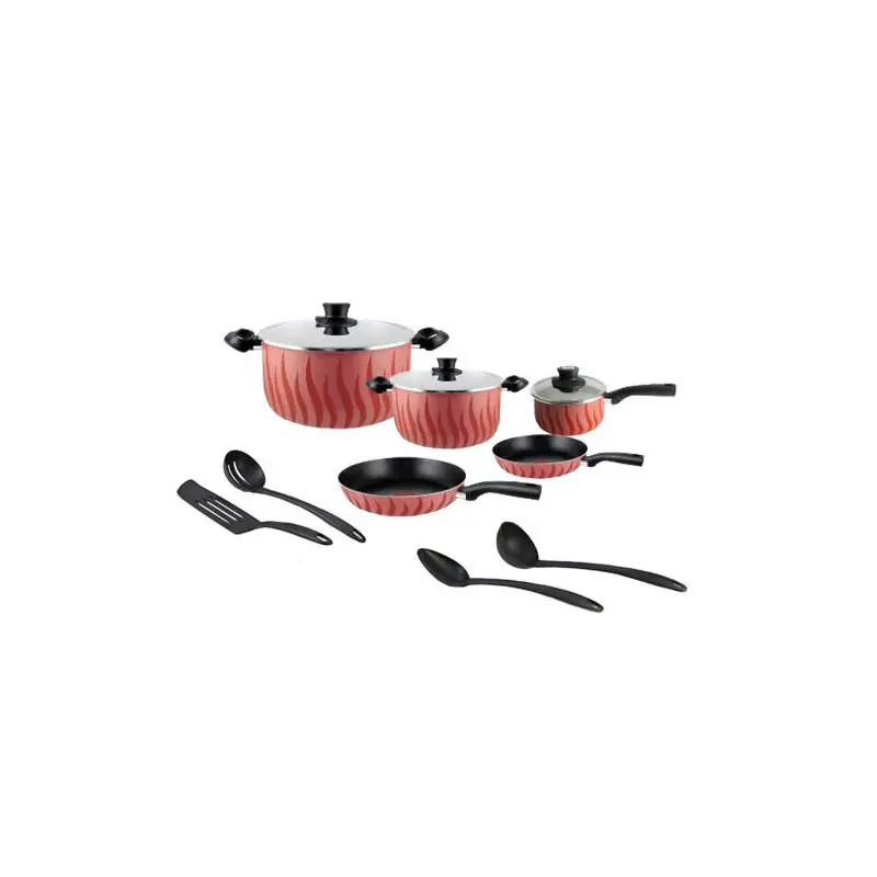 Tefal COOKTEFTEM12SET | Набор антипригарной посуды 12 шт сталь