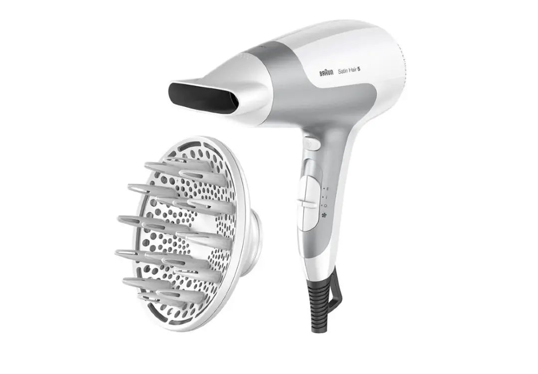 BRAUN HD585 | Фен 2500 Вт 2 скорости 4 режима Белый