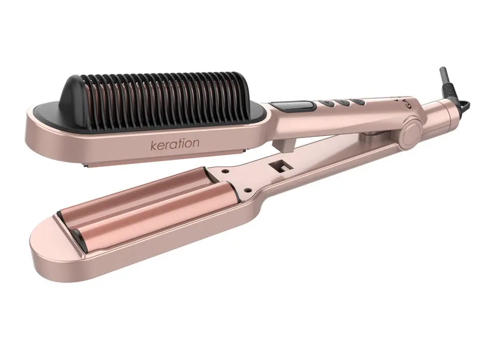 GA.MA GI1901 | Saç Tekizleýji Tolkun & Darak 220°C